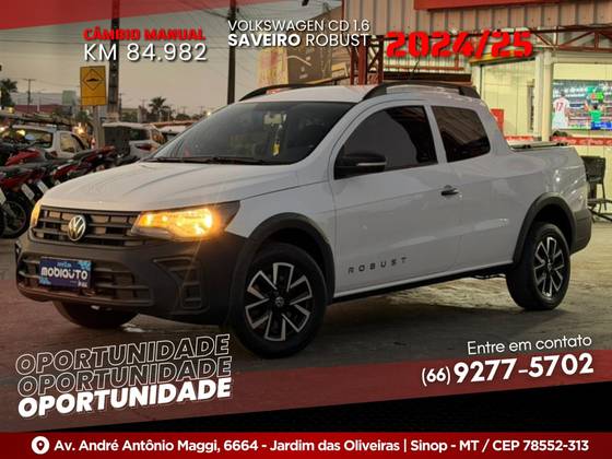 VOLKSWAGEN SAVEIRO 1.6 MSI ROBUST CD 16V FLEX 2P MANUAL VOLKSWAGEN SAVEIRO 1.6 MSI ROBUST CD 16V FLEX 2P MANUAL